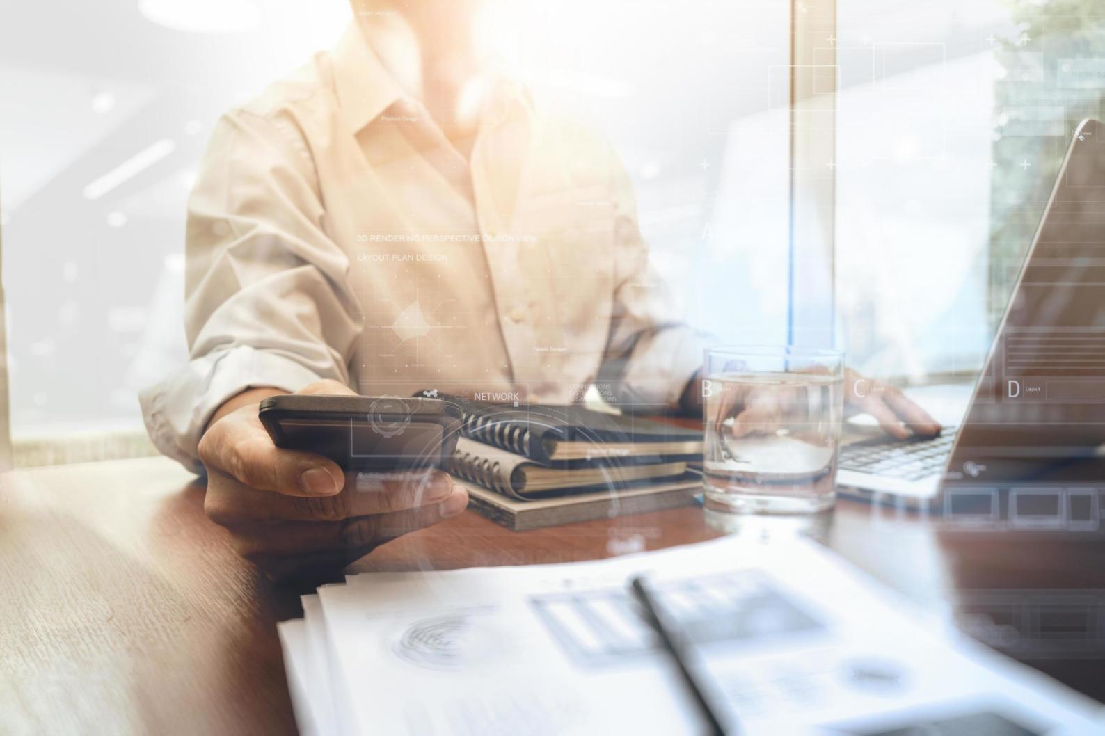 Online eğitim platformu arayüzü